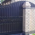 Ворота кованые 005